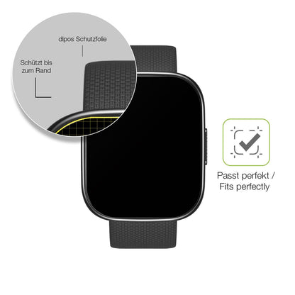 2x Full Cover matte Film for Zeblaze GTS 3 Plus Screen Protector Anti-Shock