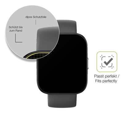 2x Full Cover matte Film for Amazfit bip5 38mm Screen Protector Anti-Shock