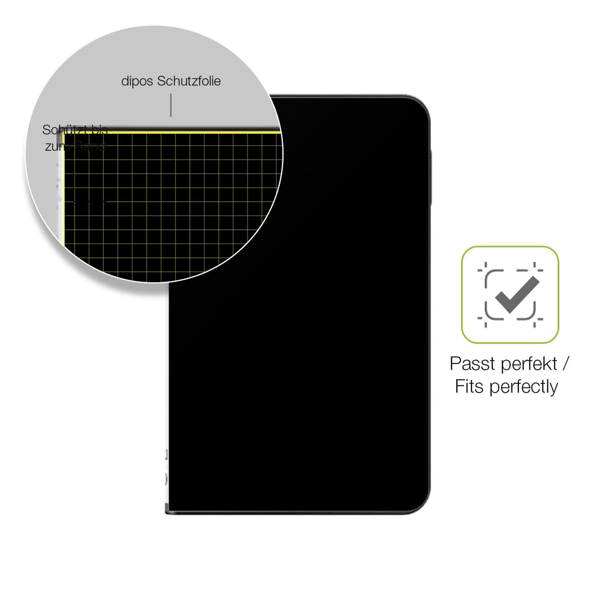 2x Full Cover matte Film for Ledger Stax Crypto Wallet Screen Protector