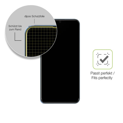2x Full Cover matte Film for I Kall Z19 Prime Screen Protector Anti-Shock