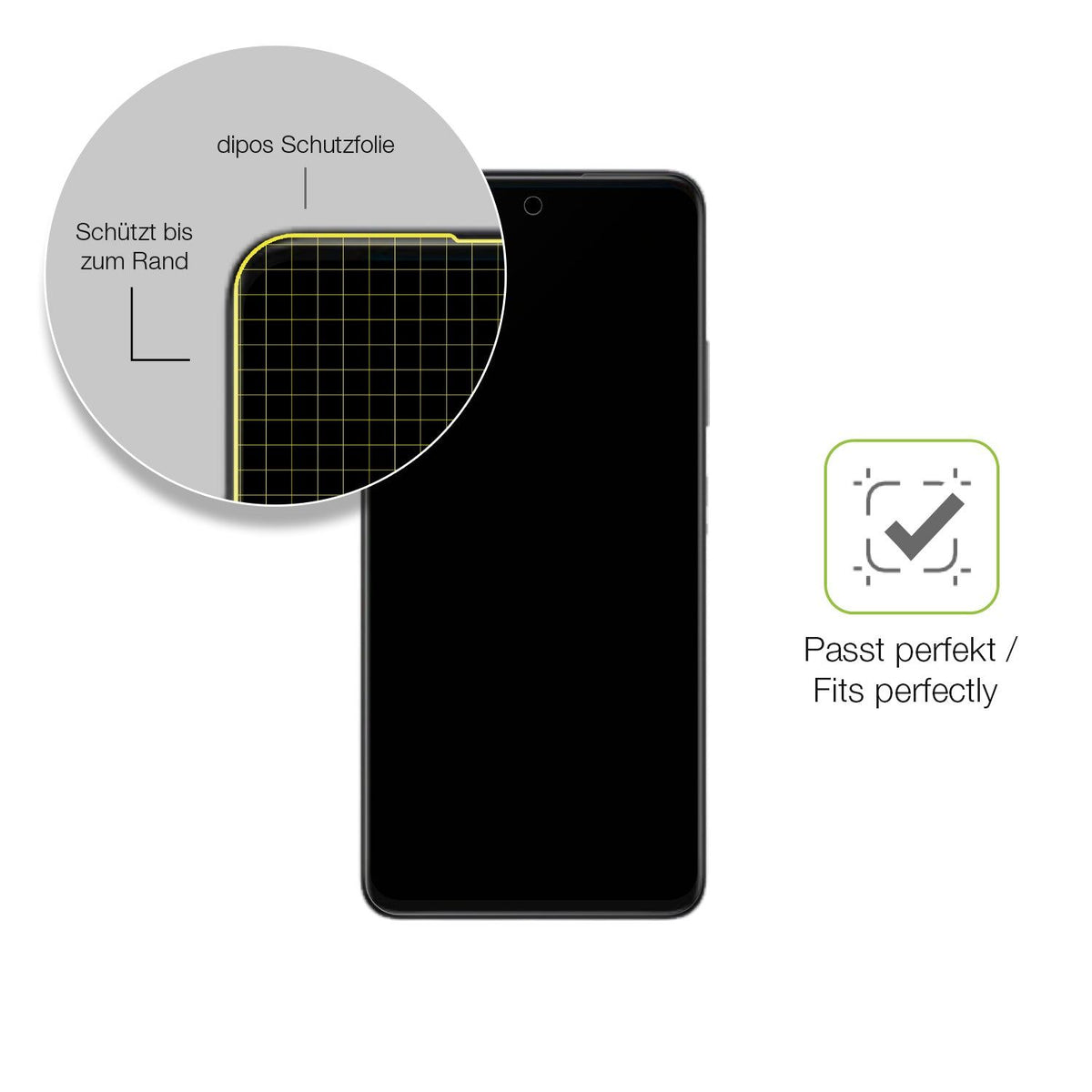 2x Full Cover matte Film for Huawei Nova Y73 Screen Protector Anti-Shock