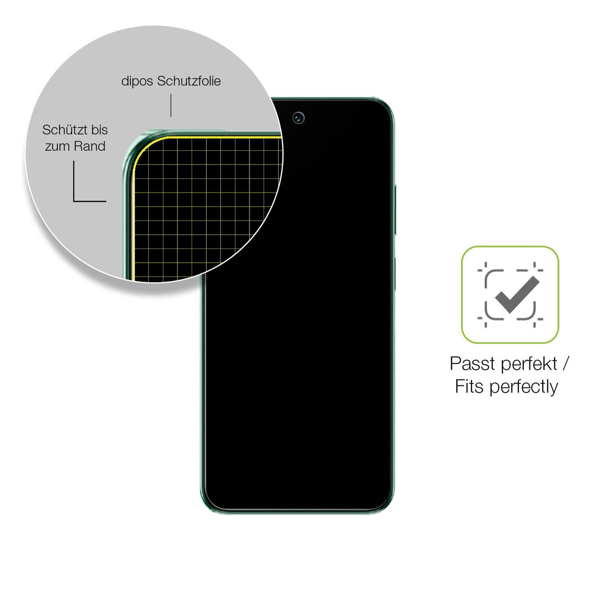 2x Full Cover matte Film for Itel A95 5G Screen Protector Anti-Shock