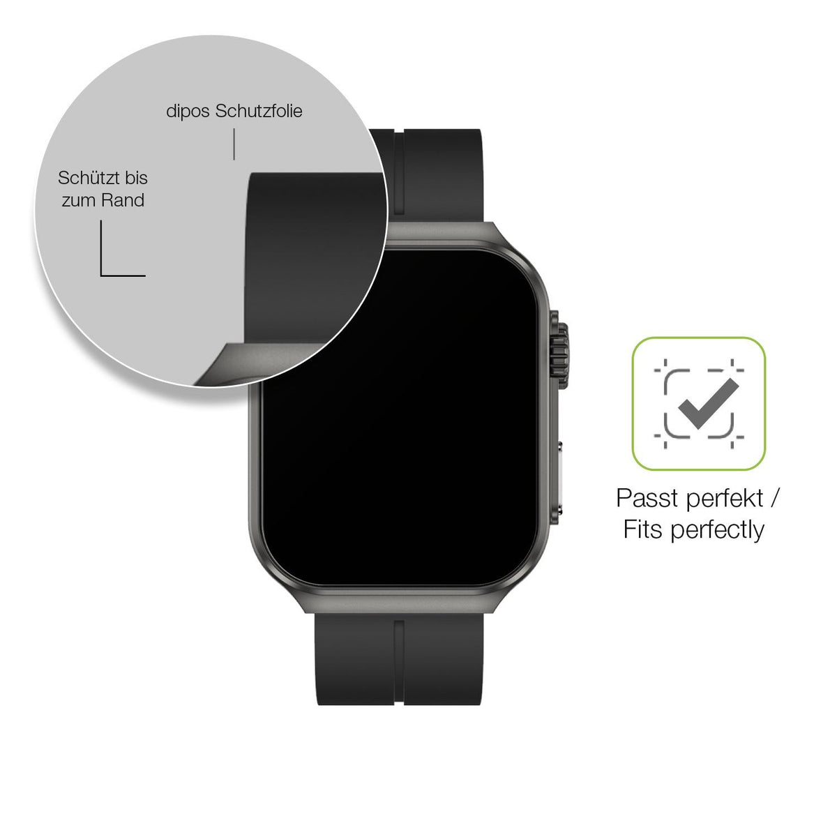 2x Full Cover matte Film for Pearl Newgen medicals SW-520 Screen Protector