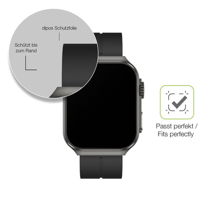 2x Full Cover matte Film for Pearl Newgen medicals SW-520 Screen Protector