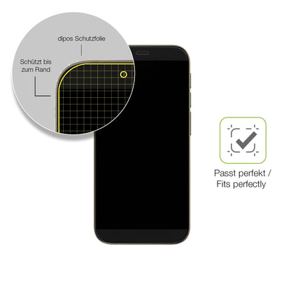 2x Full Cover matte Film for I Kall K575 Screen Protector Anti-Shock