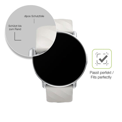 2x Full Cover matte Film for Miecgth Smartwatch 1.39 Zoll Screen Protector