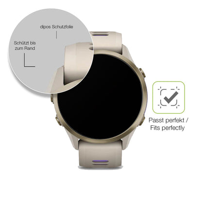 2x Full Cover matte Film for Garmin Forerunner 970 Screen Protector Anti-Shock