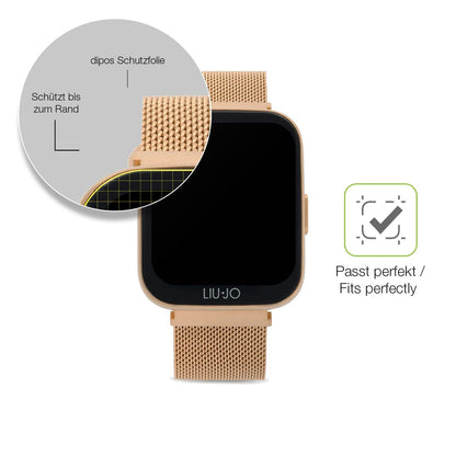 2x Full Cover matte Film for Liu Jo Smartwatch Voice Mini Screen Protector