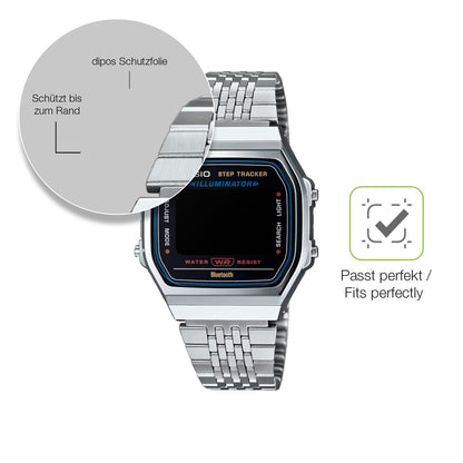 2x Full Cover matte Film for Casio Iconic ABL-100WE-1A Screen Protector