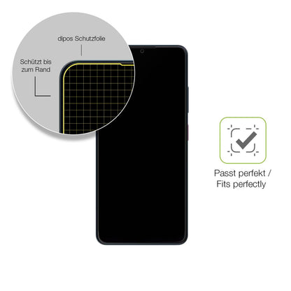 2x Full Cover matte Film for ZTE Blade A76 Screen Protector Anti-Shock