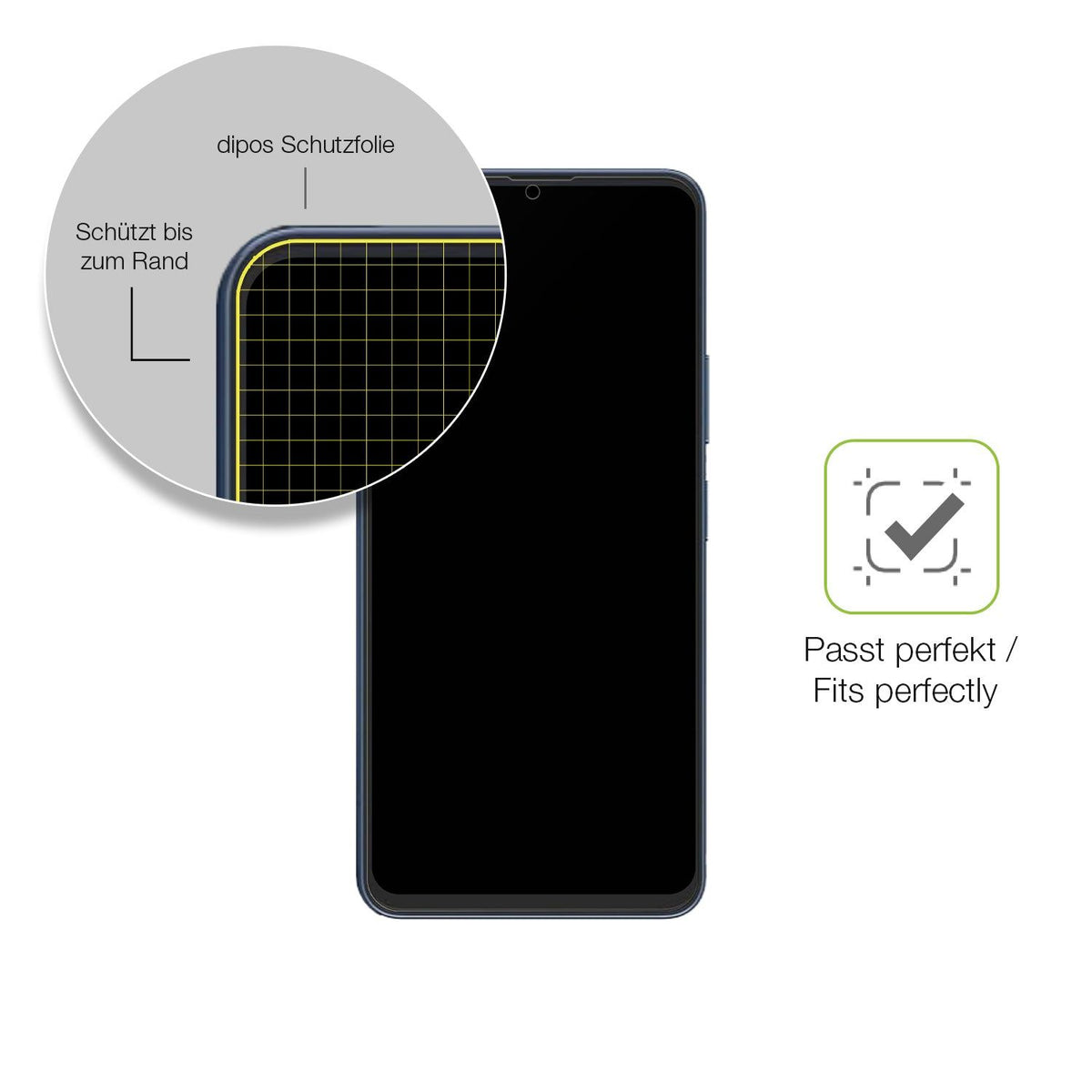 2x Full Cover matte Film for Lava Blaze Dragon 5G Screen Protector Anti-Shock