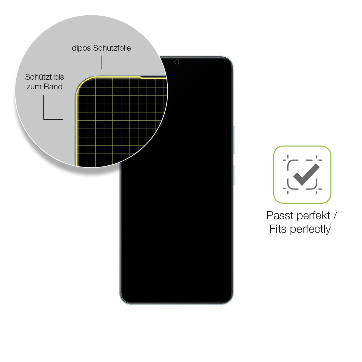2x Full Cover matte Film for Vivo Y50i Screen Protector Anti-Shock