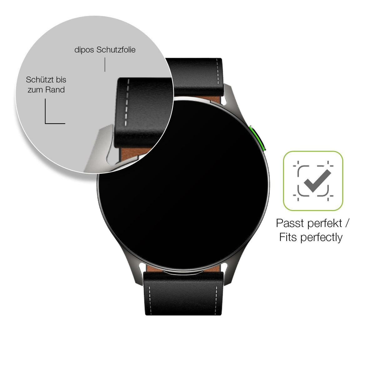 2x Full Cover matte Film for Infinix XWatch Pods Screen Protector Anti-Shock