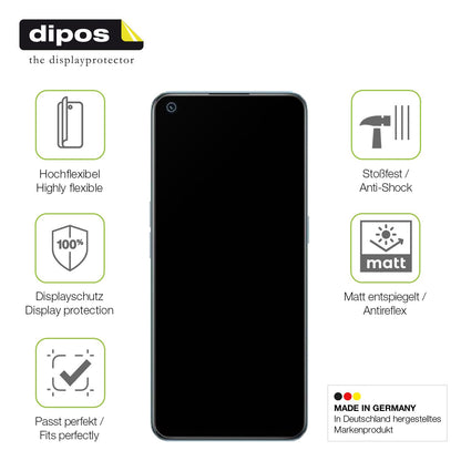 dipos FLEX 2x Matte Screen Protector for Realme 9 Pro Plus