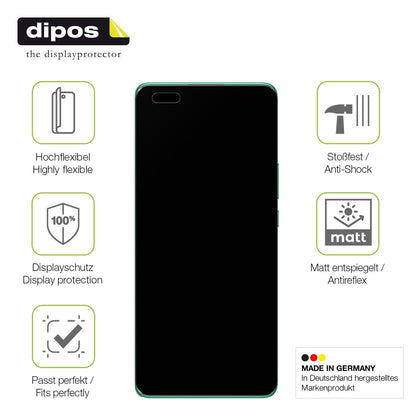 2x Full Cover matte Film for Huawei Nova 11 Pro Screen Protector Anti-Shock