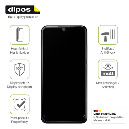 dipos FLEX 2x Matte Screen Protector for Multilaser G-Pro