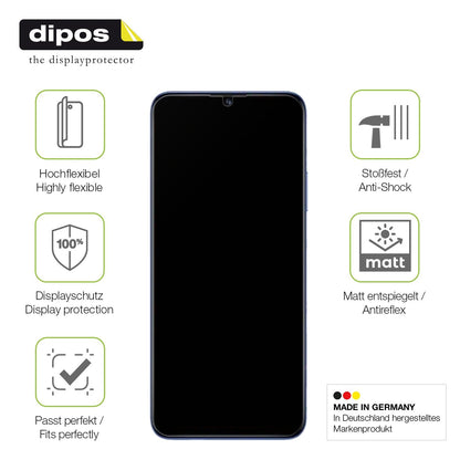 dipos FLEX 2x Matte Screen Protector for Wiko 10