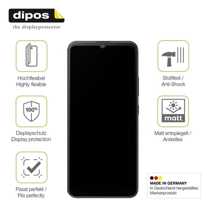 dipos FLEX 2x Matte Screen Protector for Cubot Note 21