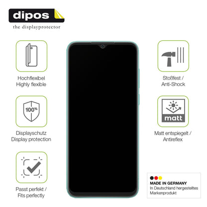 dipos FLEX 2x Matte Screen Protector for Blackview A55 Pro