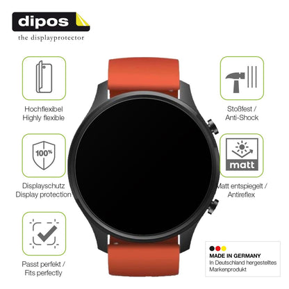 dipos FLEX 2x Matte Screen Protector for Xiaomi Mi Watch Color