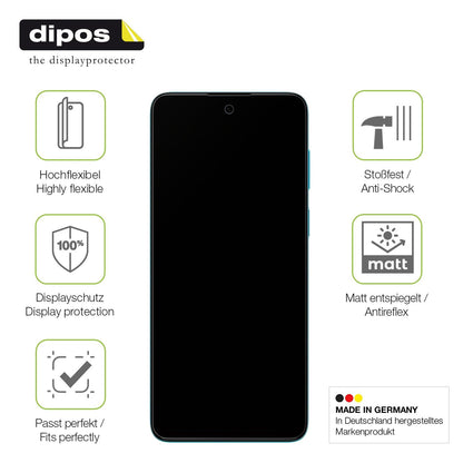 dipos FLEX 2x Matte Screen Protector for Motorola Moto G22