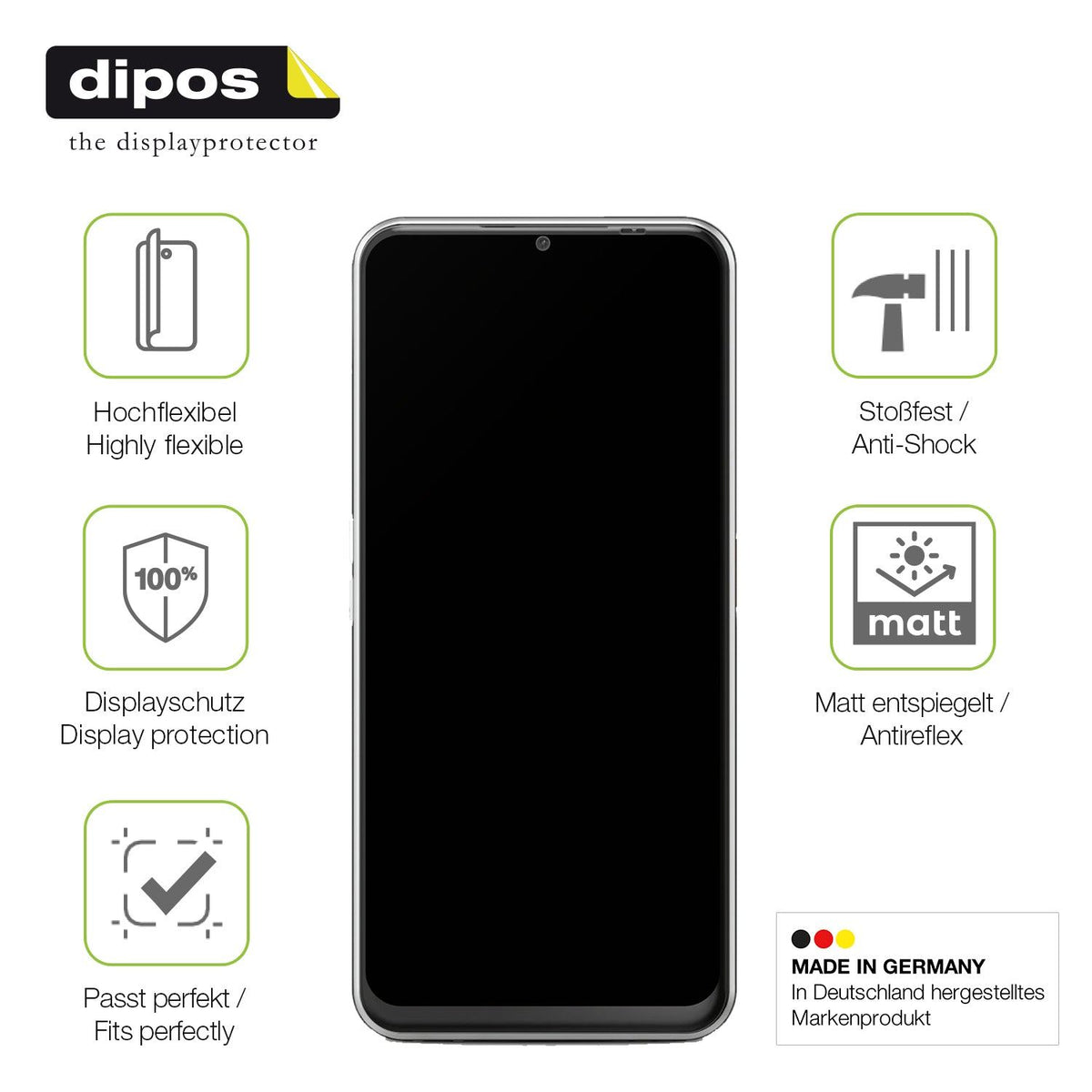 dipos FLEX 2x Matte Screen Protector for Emporia Smart.6