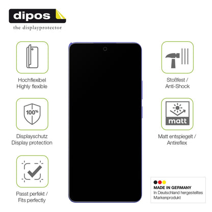 2x Full Cover matte Film for Realme P1 Speed Screen Protector Anti-Shock