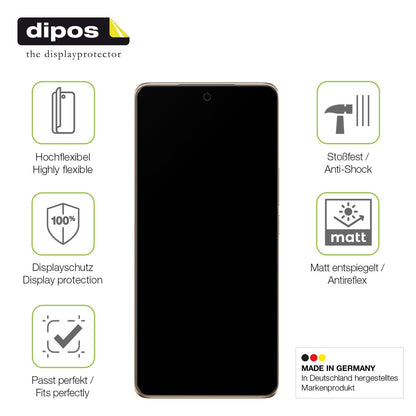 2x Full Cover matte Film for Vivo T3 Pro Screen Protector Anti-Shock