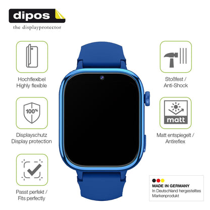 2x Full Cover matte Film for Swgota T20 Kinder Smartwatch Screen Protector