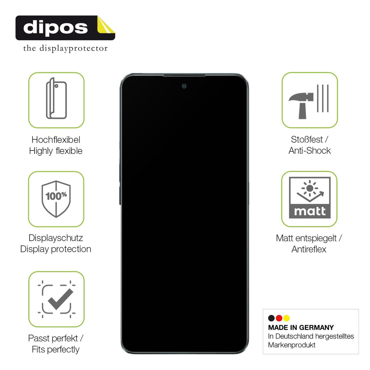 2x Full Cover matte Film for Oppo K13x 5G Screen Protector Anti-Shock