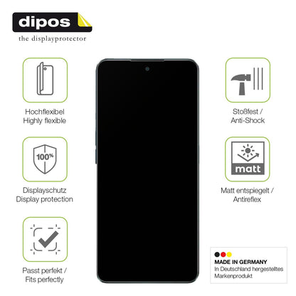 2x Full Cover matte Film for Oppo K13x 5G Screen Protector Anti-Shock