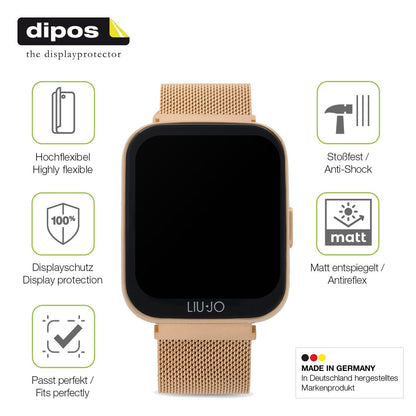 2x Full Cover matte Film for Liu Jo Smartwatch Voice Mini Screen Protector