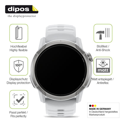2x Full Cover matte Film for Coros Apex 4 46mm Screen Protector Anti-Shock