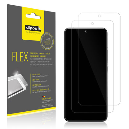 dipos FLEX 2x Clear Screen Protector for Xiaomi 14 Pro