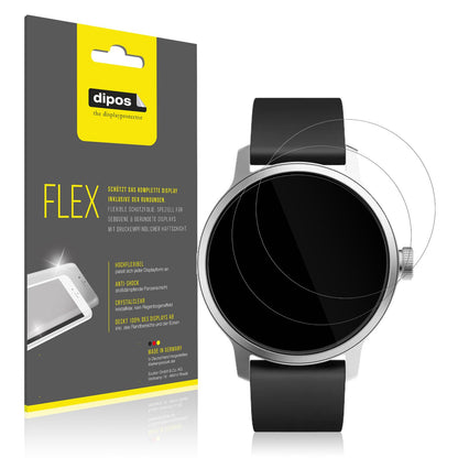 2x Screen Protector for Withings Scanwatch 38mm Gen. 1 Protective Film covers