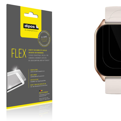 2x Screen Protector for ZIMAOER Smartwatch 1.85 Zoll Protective Film covers