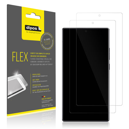 2x 3D Full Cover Schutzfolie für Nubia Z80 Ultra