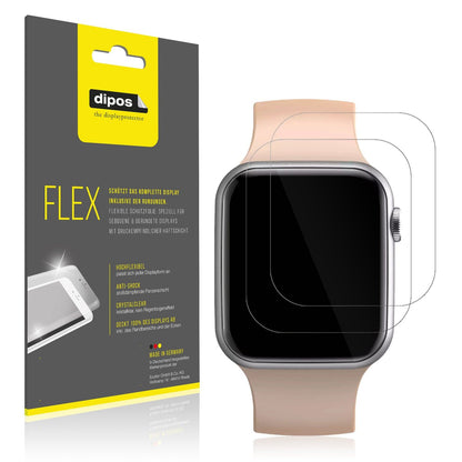 2x Screen Protector for Fireboltt Ring Protective Film covers 100% dipos Flex