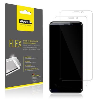 3x Screen Protector for Coolpad Cool Play 7C Protective Film covers 100% dipos