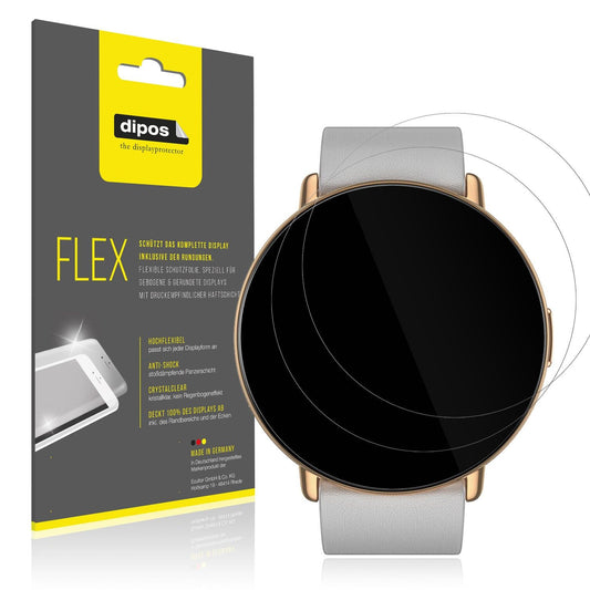 2x Screen Protector for Zepp E Smartwatch Protective Film covers 100% dipos Flex