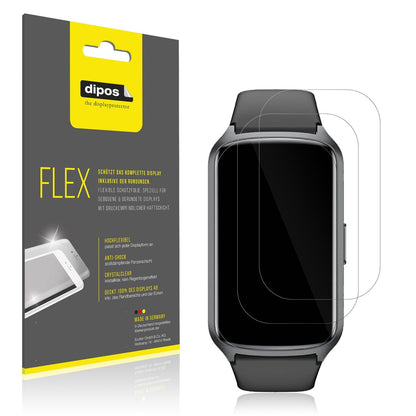 2x Screen Protector for Sanorum Smartwatch 1.47 Zoll Protective Film covers