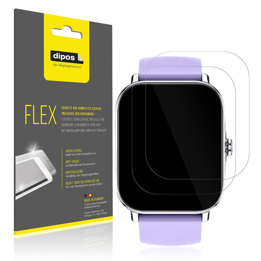 2x Screen Protector for Zhizhi Smartwatch P90 1.85 Zoll Protective Film covers