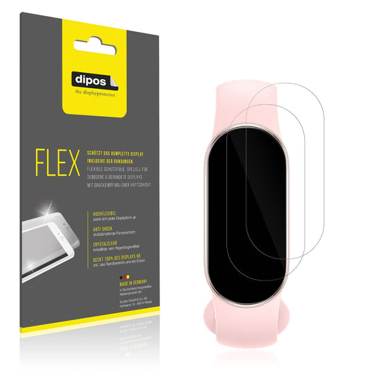 2x Screen Protector for Xiaomi Smart Band 9 Protective Film covers 100% dipos
