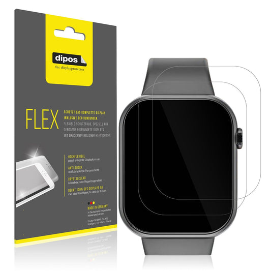 2x Screen Protector for Hwagol G28 Protective Film covers 100% dipos Flex