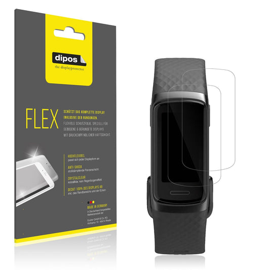 2x Screen Protector for Hama 3910 Smartwatch Protective Film covers 100% dipos