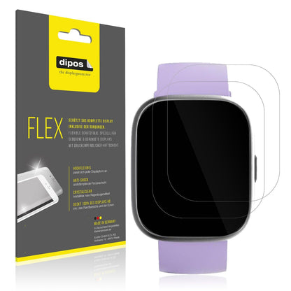 2x Screen Protector for TOOBUR IDW26 1.83 Zoll Protective Film covers 100%