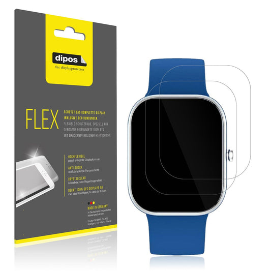 2x Screen Protector for Slothcloud H97 Smartwatch Protective Film covers 100%