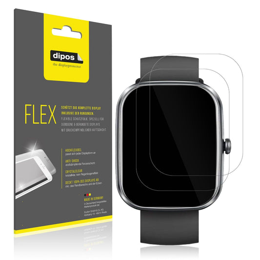 2x Screen Protector for Bekomiya Smartwatch 1.91 Zoll Protective Film covers