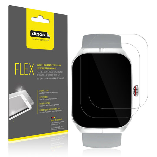 2x Screen Protector for Rogbid Infinity Protective Film covers 100% dipos Flex