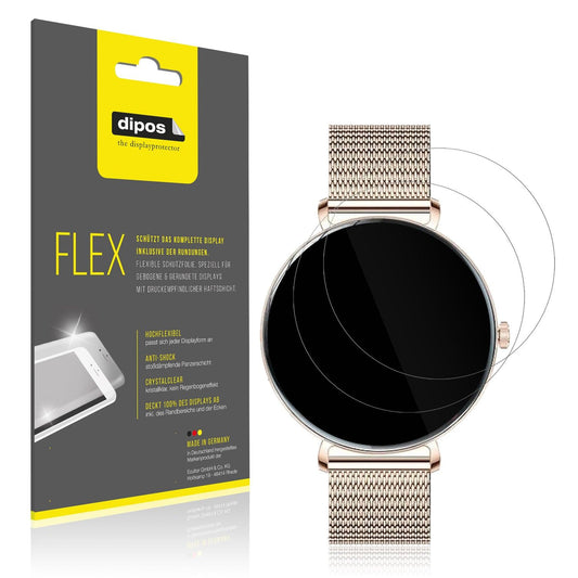 2x Screen Protector for LIGE SP-FV17-A-DE Protective Film covers 100% dipos Flex